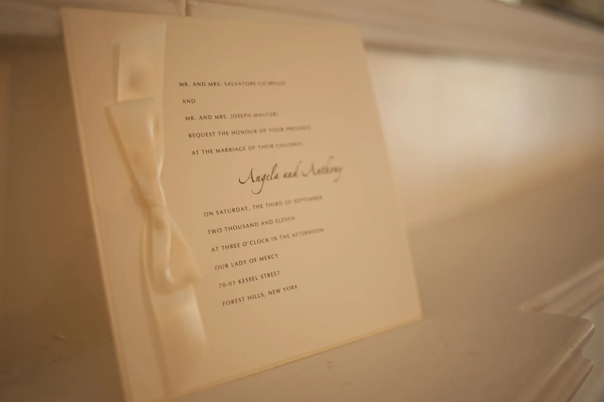 Angela & Anthony wedding